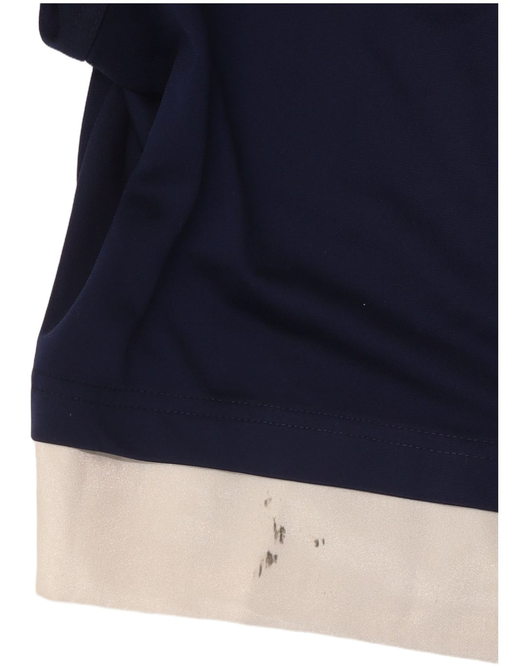 Męskie spodenki sportowe Adidas z grafiką, duże, granatowe, z blokami kolorów, z poliestru