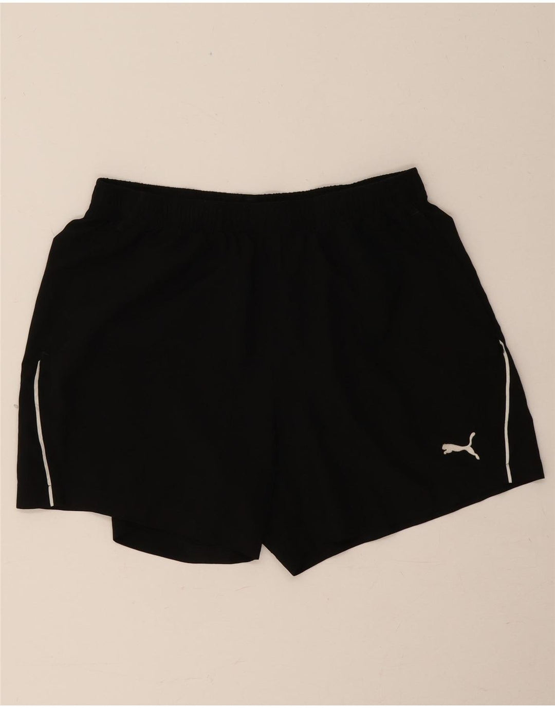 Męskie spodenki sportowe PUMA, duże, czarne, z poliestru