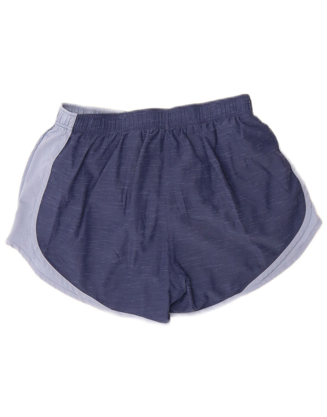 Damskie spodenki sportowe Nike Dri Fit UK 16, duży niebieski poliester z blokami kolorów