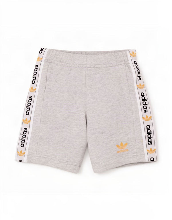 Chłopięce spodenki sportowe Adidas z grafiką 2-3 lata, szare, bawełniane