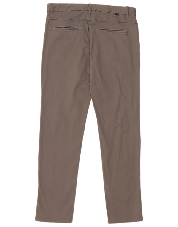 Męskie spodnie chino Zara EU 42 Large W32 L30 szare