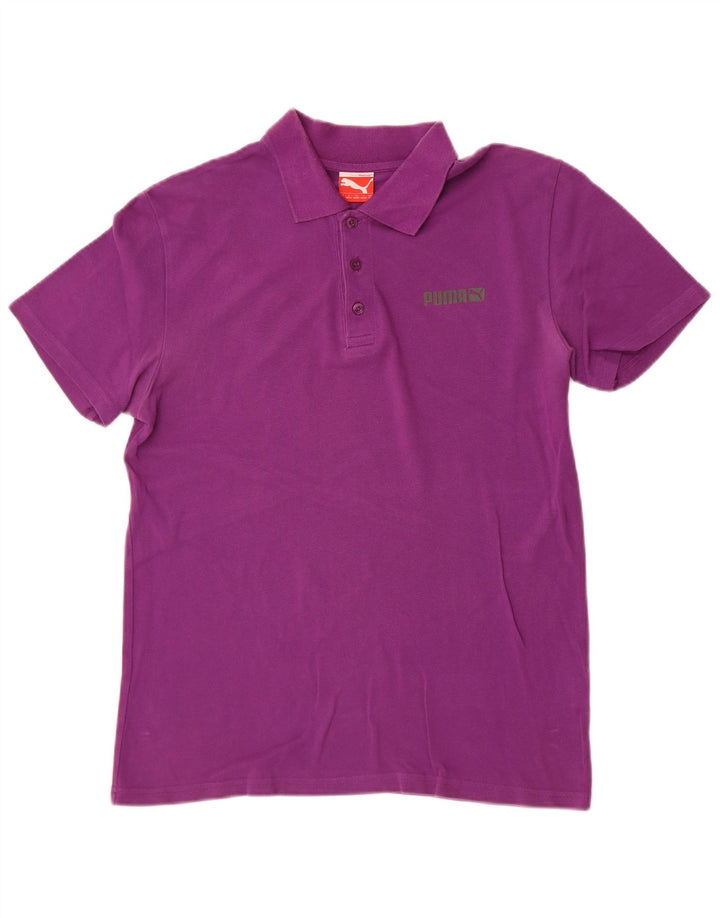 Męska koszulka polo Puma, średni fiolet