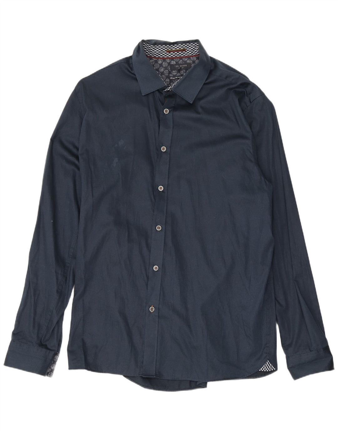 Koszula męska Ted Baker, rozmiar 6 2XL, granatowa, bawełniana