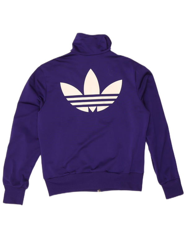 Damska bluza dresowa Adidas IT 42 Średni fioletowy poliester