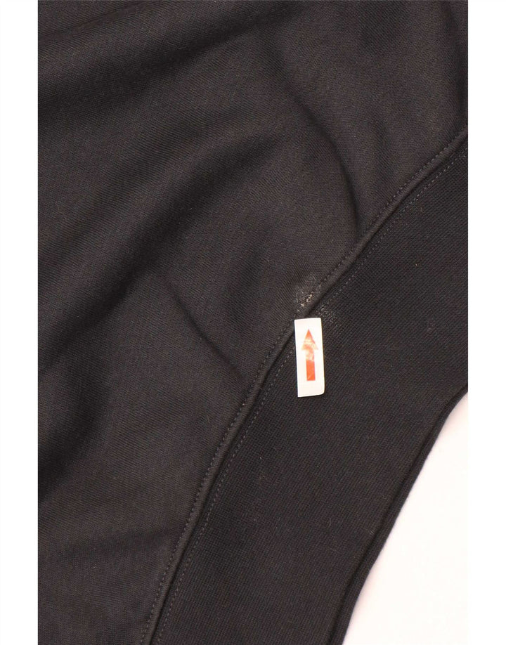 Dziewczęca bluza dresowa oversize z grafiką Nike 10-11 lat, średnia czarna