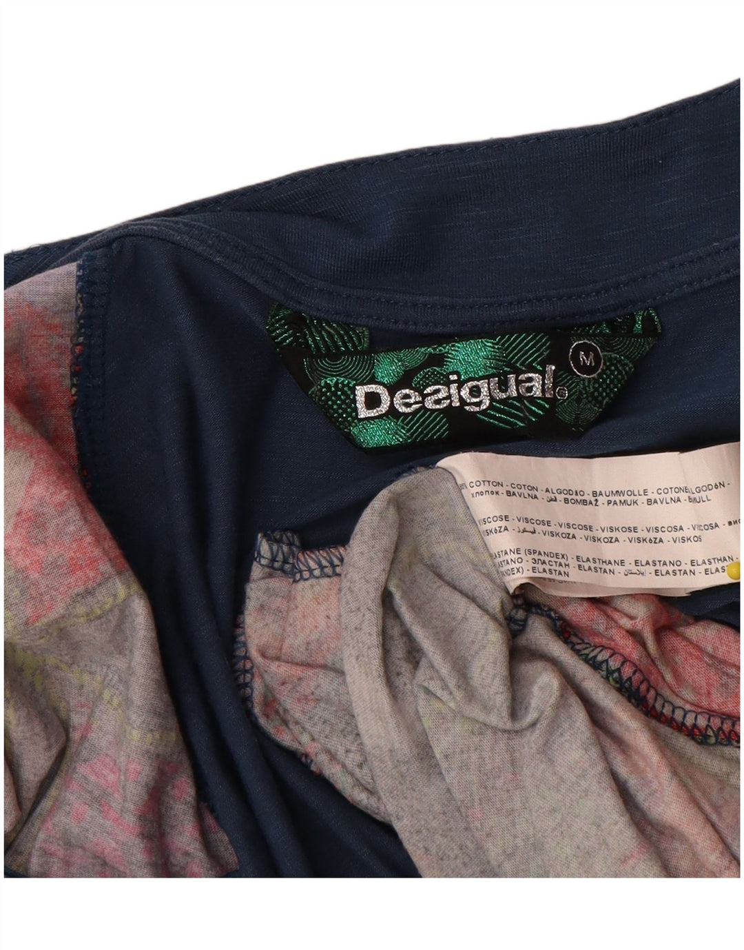Desigual damska graficzna sukienka bąbelkowa UK 12, średnia, wielokolorowa, geometryczna