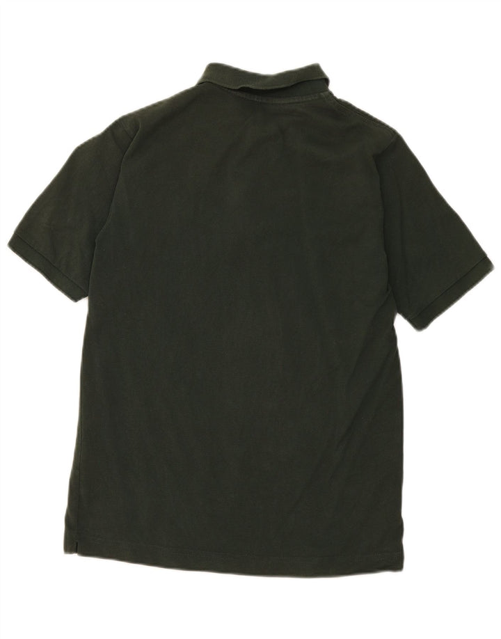Męska koszulka polo Kappa, mała, bawełniana w kolorze khaki