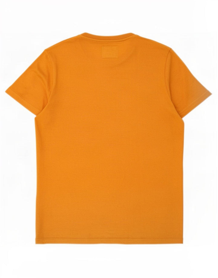 Męski T-shirt Superdry z grafiką, duży, pomarańczowy, bawełniany