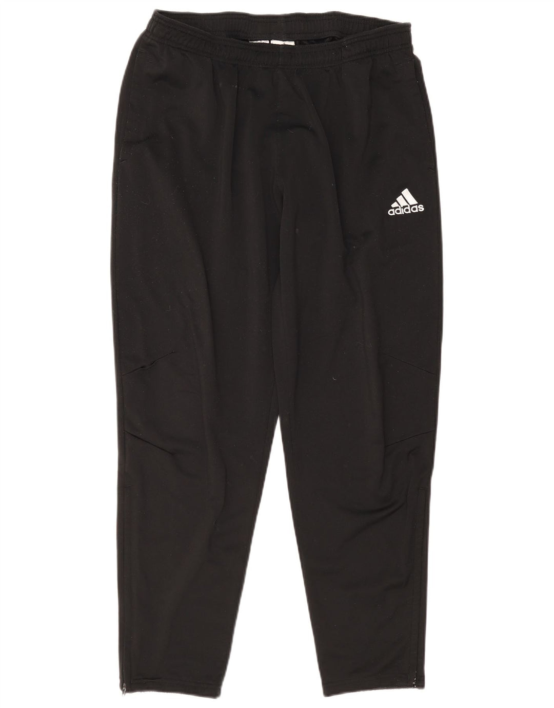 Męskie spodnie dresowe Adidas, duże, czarne, poliestrowe