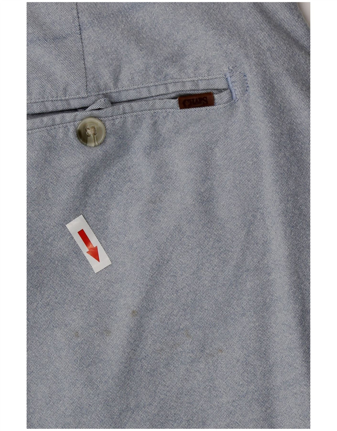 Męskie spodenki Chino Chaps W38 XL, niebieska bawełna
