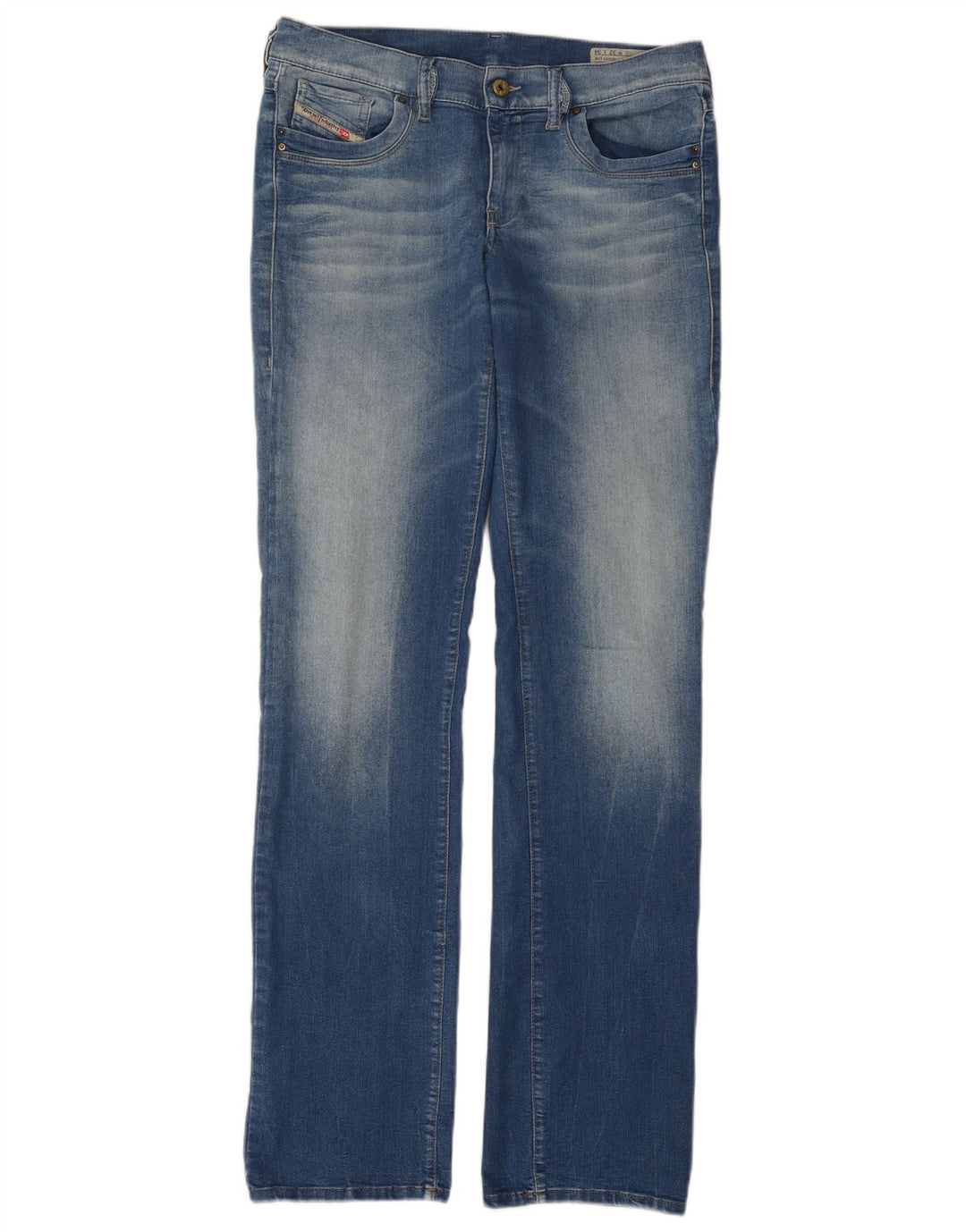 Dżinsy damskie Diesel Ronhoir Regular Bootcut W32 L34 Niebieska bawełna