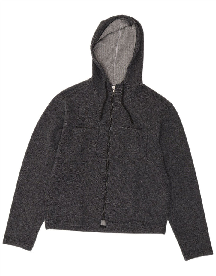 Damski sweter z kapturem i zamkiem LEVI'S UK 14, średni szary