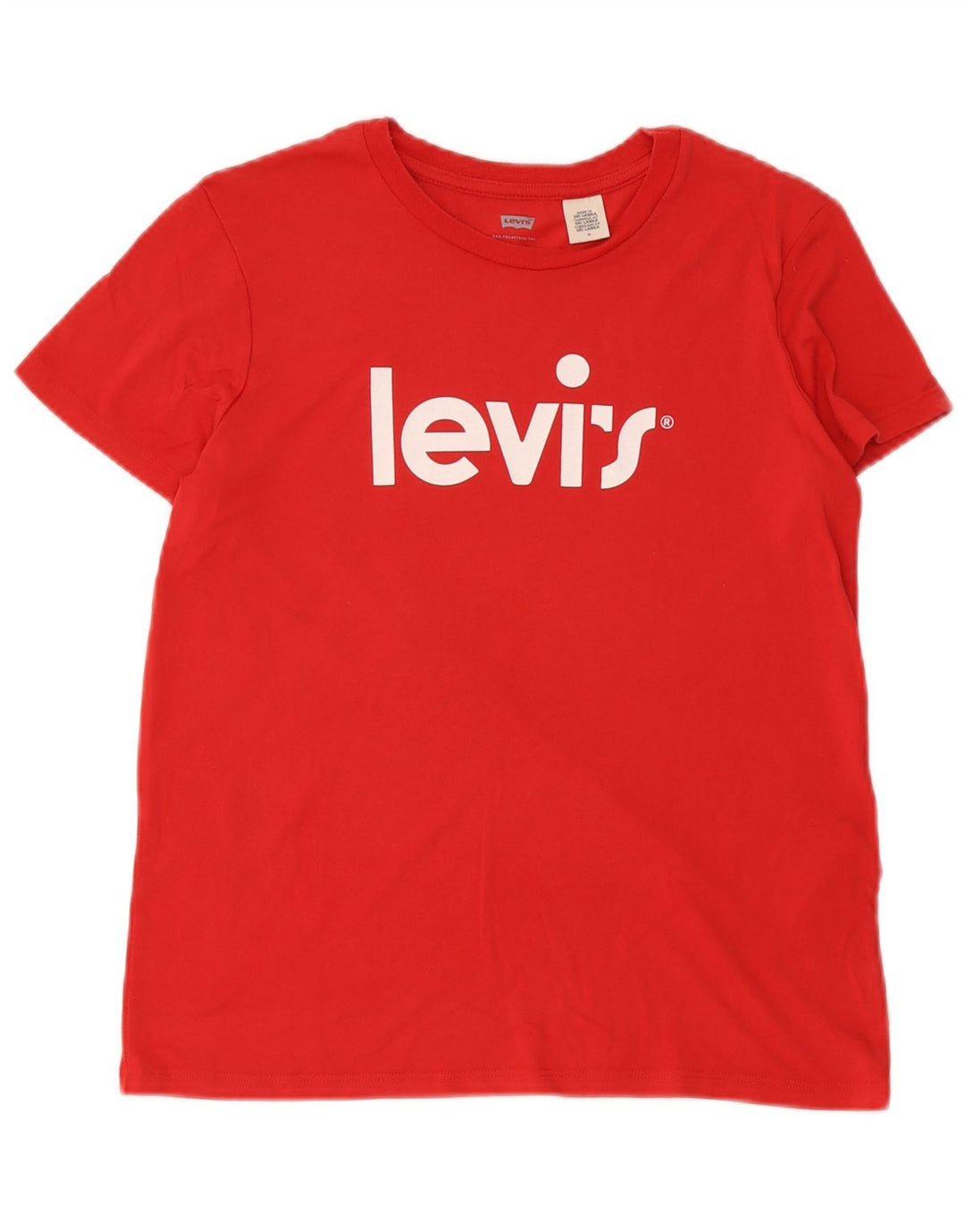 Damska koszulka z grafiką Levi's Top UK 12 Medium Red Modal