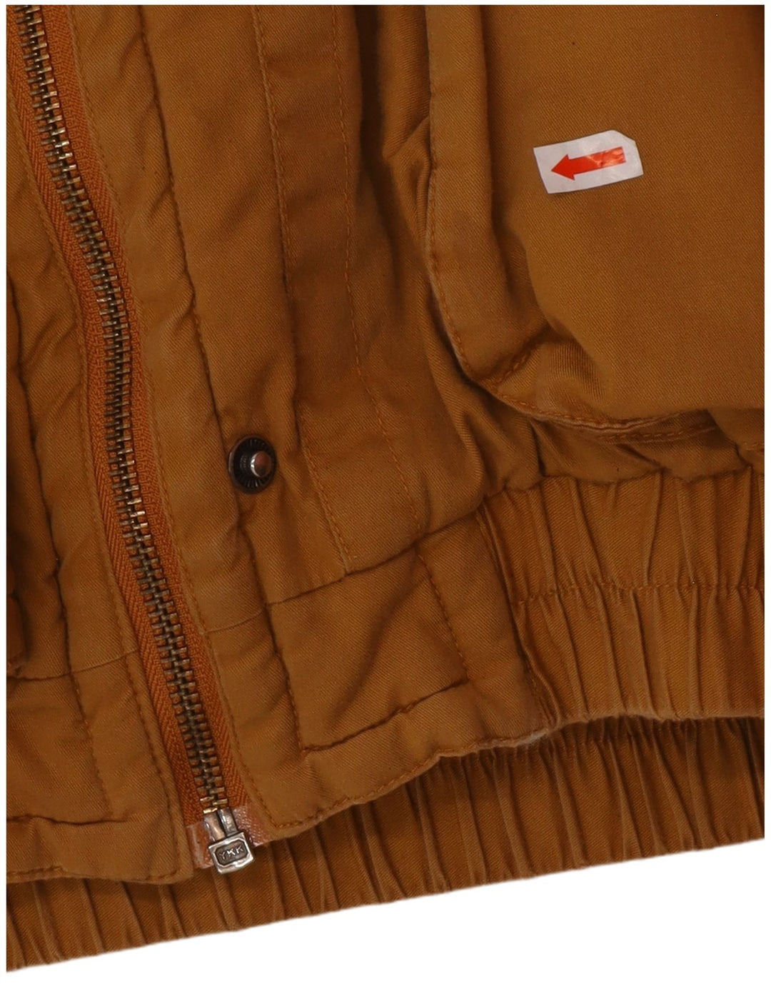 Damska kurtka wiatrówka oversize VINTAGE IT 42 Średni brąz, bawełna