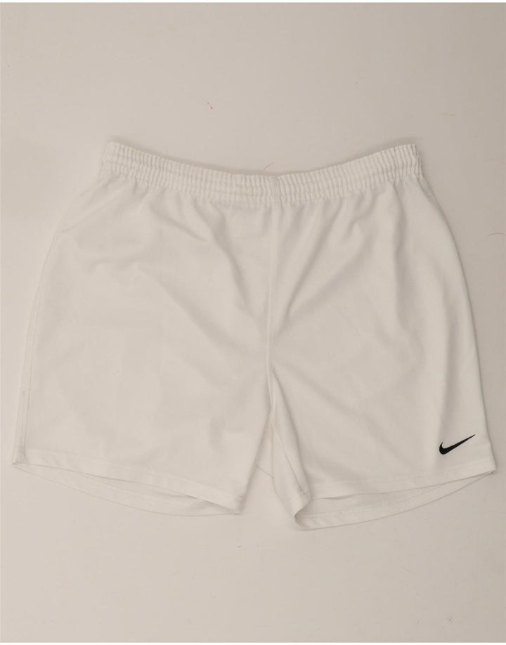 NIKE Mens Sport Shorts XL White Vintage Nike and Second-Hand Nike from Messina Hembry 