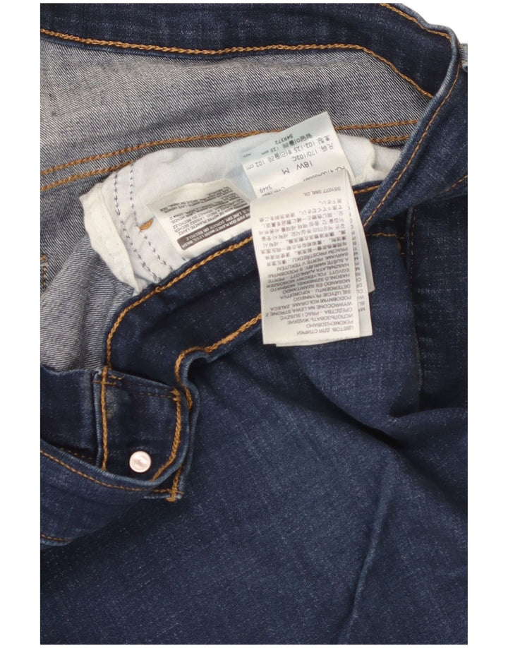 Dżinsy damskie LEVI'S 711 z wysokim stanem US 18 2XL W40 L29 granatowe