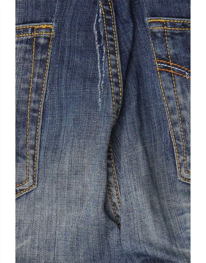 Męskie jeansy slim Zu Elements W40 L30 Niebieskie bawełniane