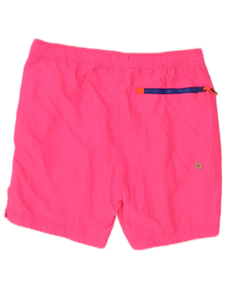 Męskie spodenki kąpielowe Superdry Graphic, średnioróżowe