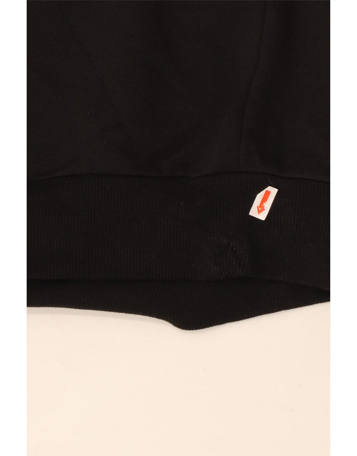 Męska bluza z grafiką Puma, sweter XS, czarna bawełna