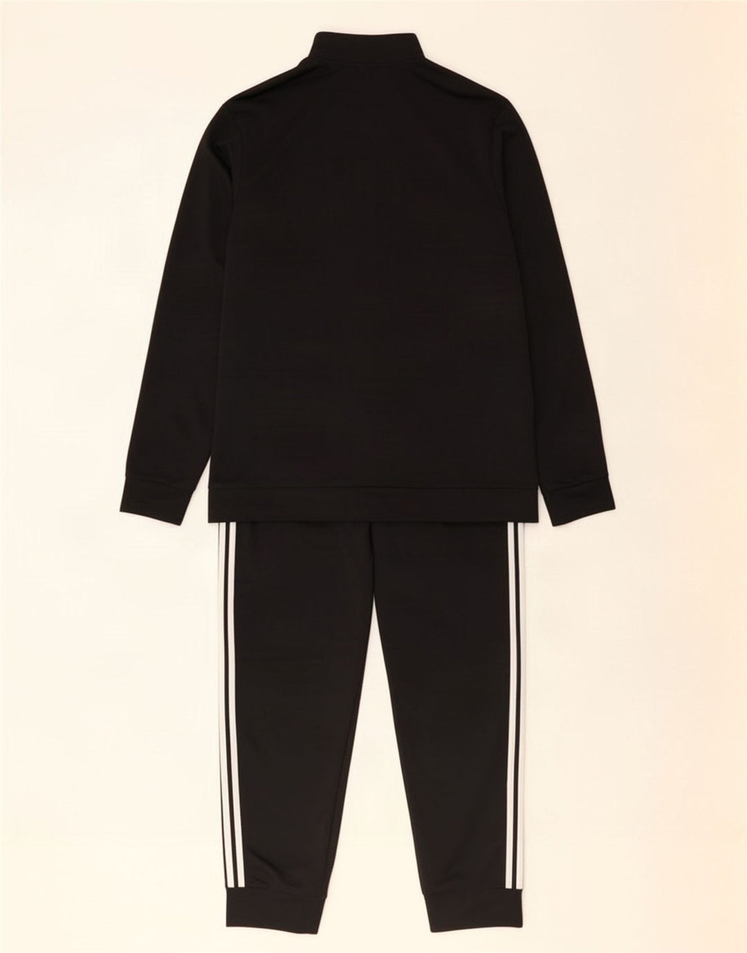 Adidas Męski pełny dres, duży, czarny poliester
