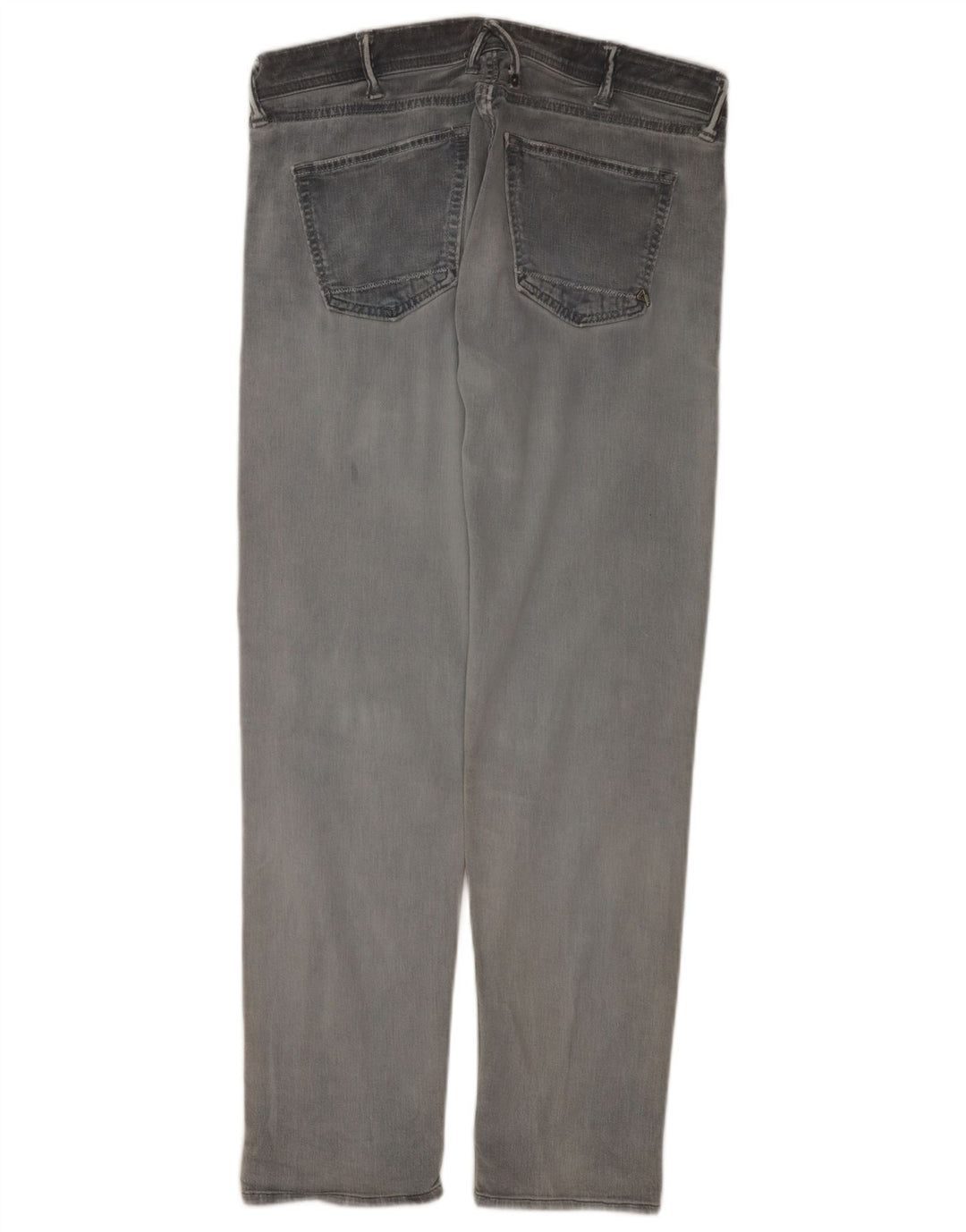 Damskie jeansy rowerowe Slim W33 L30 Szara bawełna