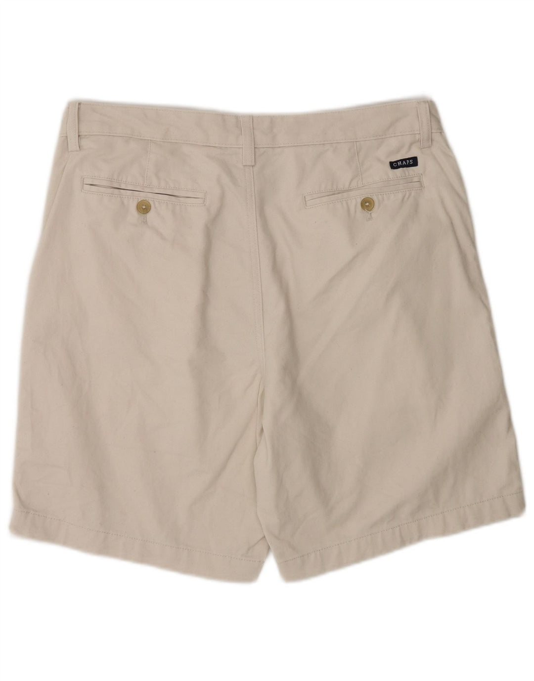Męskie spodenki Chino Chaps W34, duże, beżowe, bawełniane