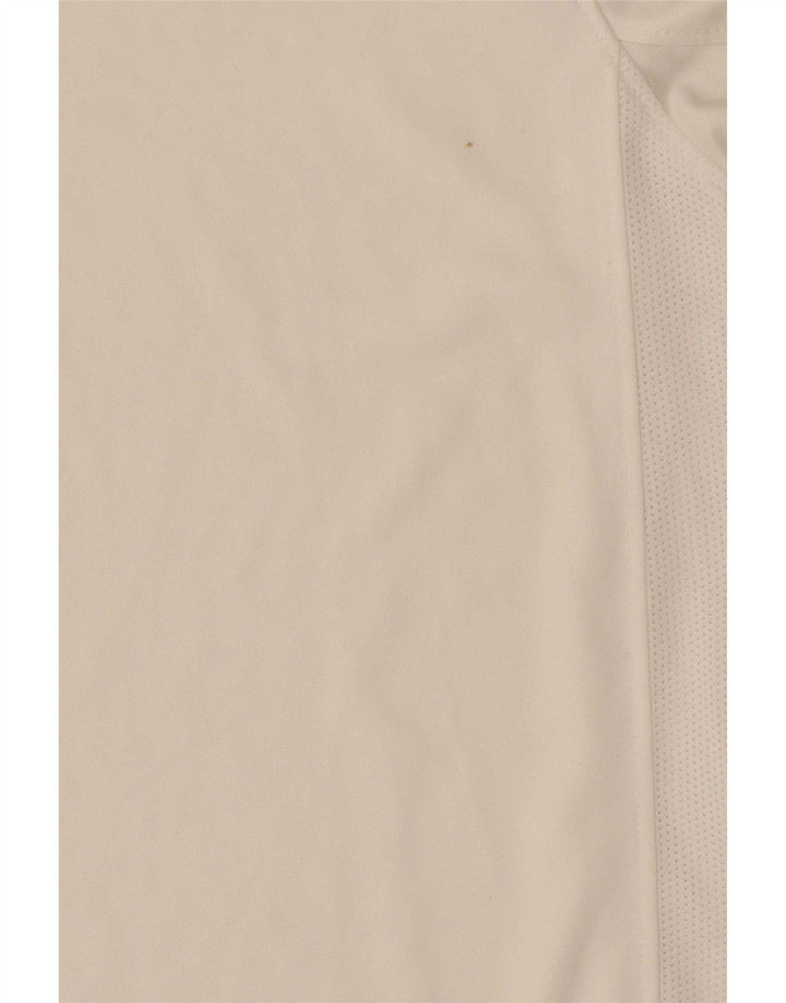 Męski T-shirt Nike Dri Fit Top, średni biały poliester