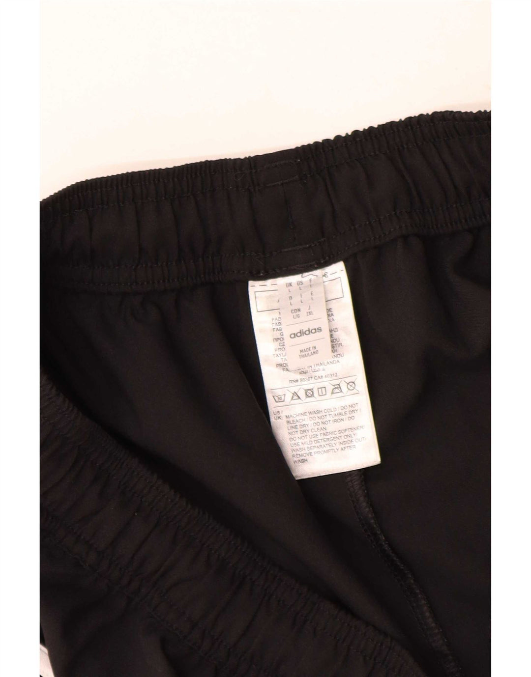 Męskie spodenki sportowe Adidas Aeroready Graphic, duże, czarne, poliestrowe