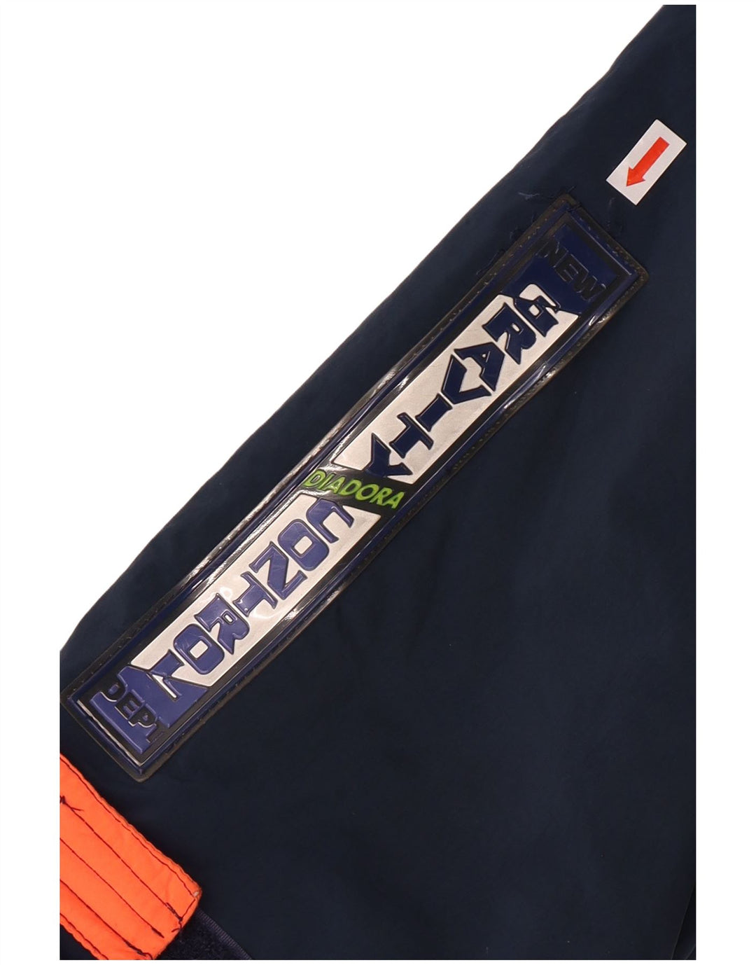 Diadora Boys Windbreaker Jacket 11-12 Years XL  Navy Blue Polyamide