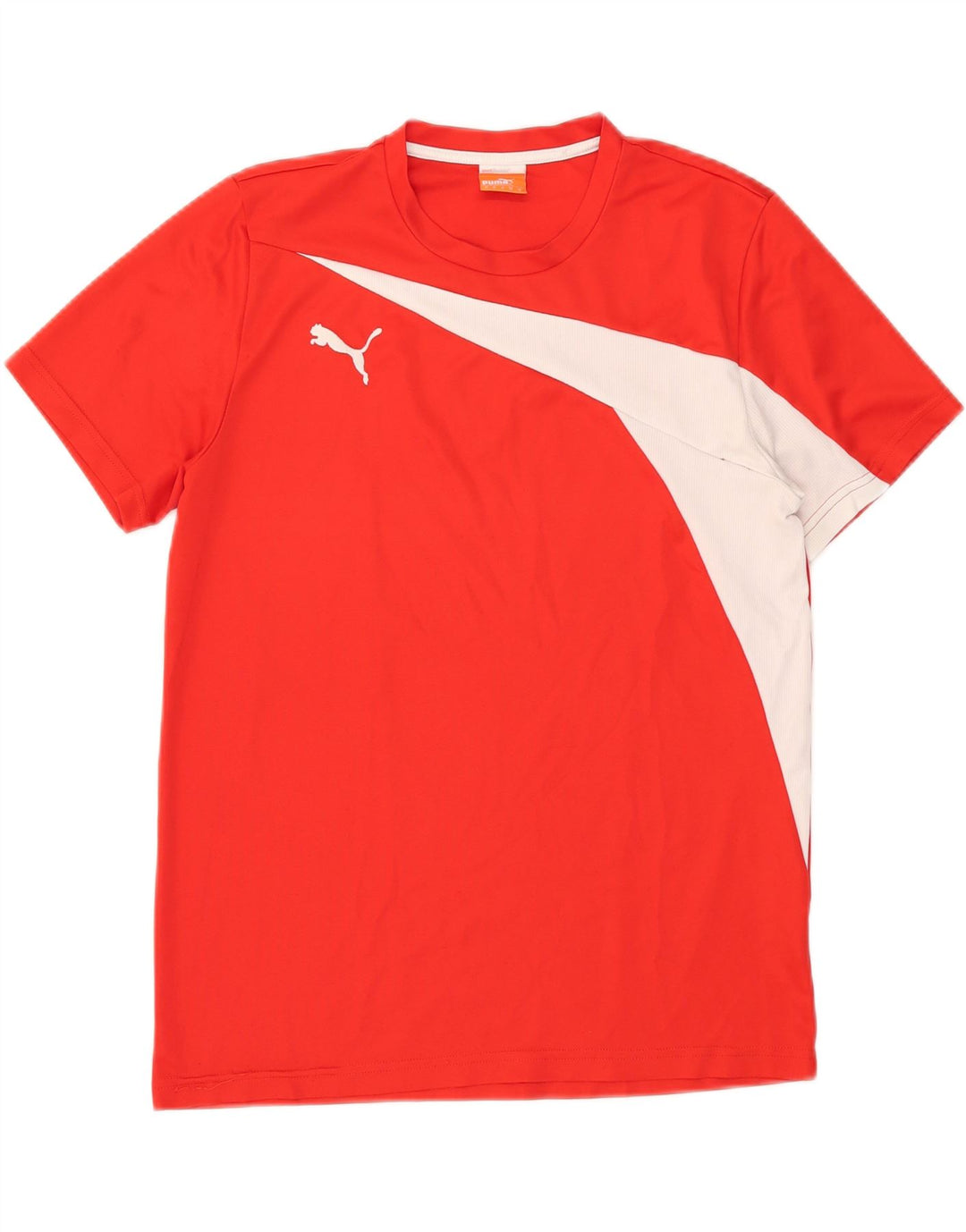 T-shirt męski Puma Top, poliester w kolorze średniej czerwieni