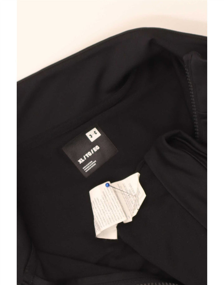 Męska bluza dresowa Under Armour XL, czarna, poliestrowa z blokami kolorów