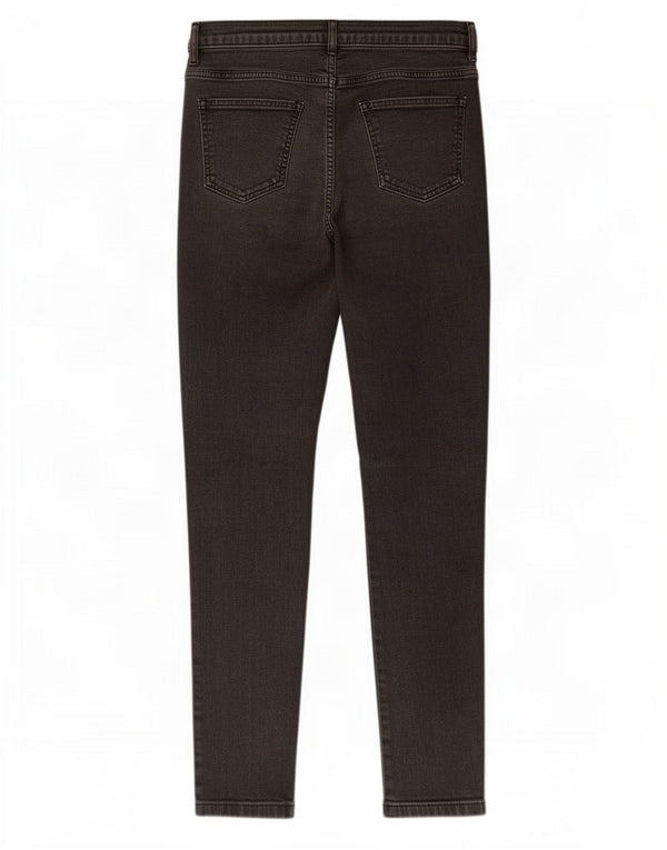 Marks & Spencer Damskie Skinny Jeans UK 14 Medium W30 L26 Czarna bawełna