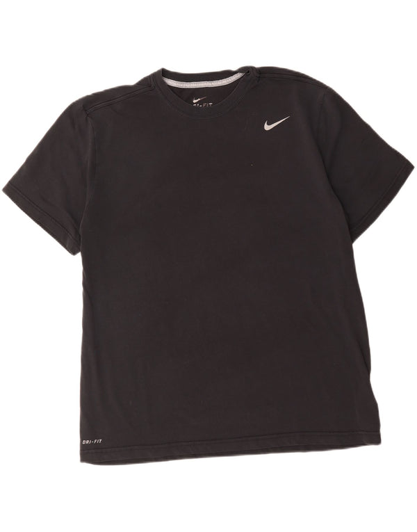 Męski T-shirt Nike Dri Fit Top XL, czarny, bawełniany