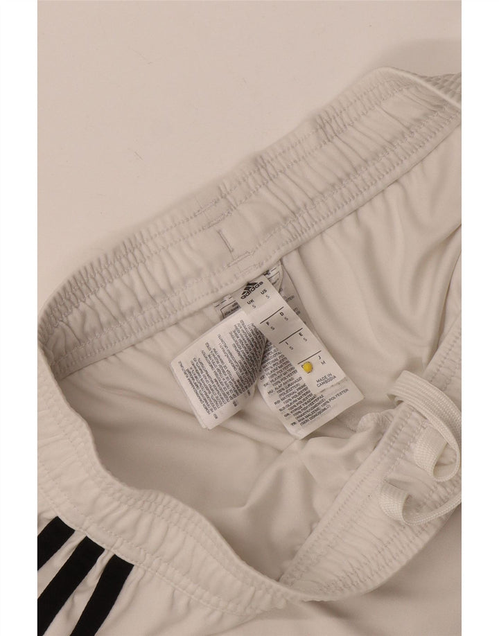 Męskie spodenki sportowe Adidas Juventus Juventus, małe, białe, poliestrowe
