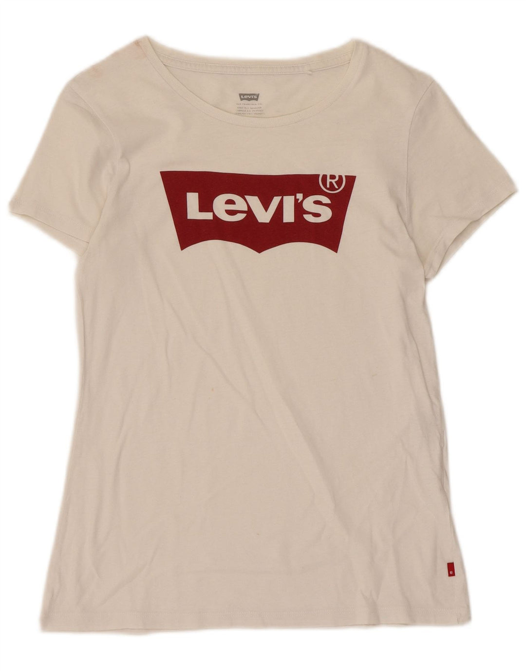Damska koszulka z grafiką Levi's Top UK 10 Small White