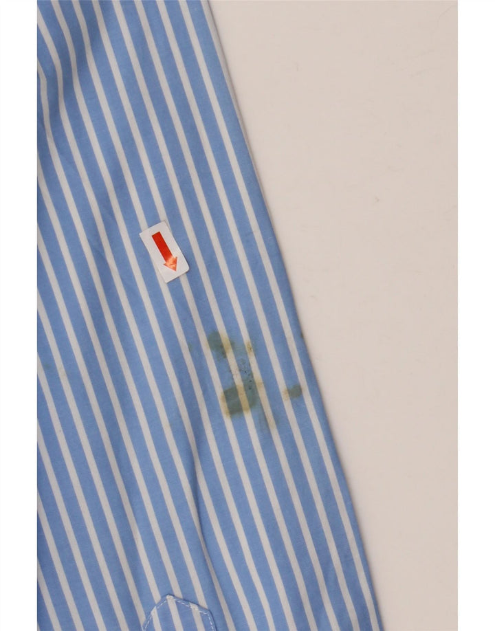 Koszula męska TOMMY HILFIGER, bawełniana w średnie niebieskie paski