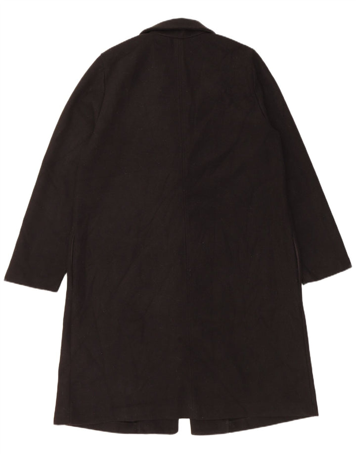 Otwarty płaszcz damski Zara UK 18 XL, czarny poliester