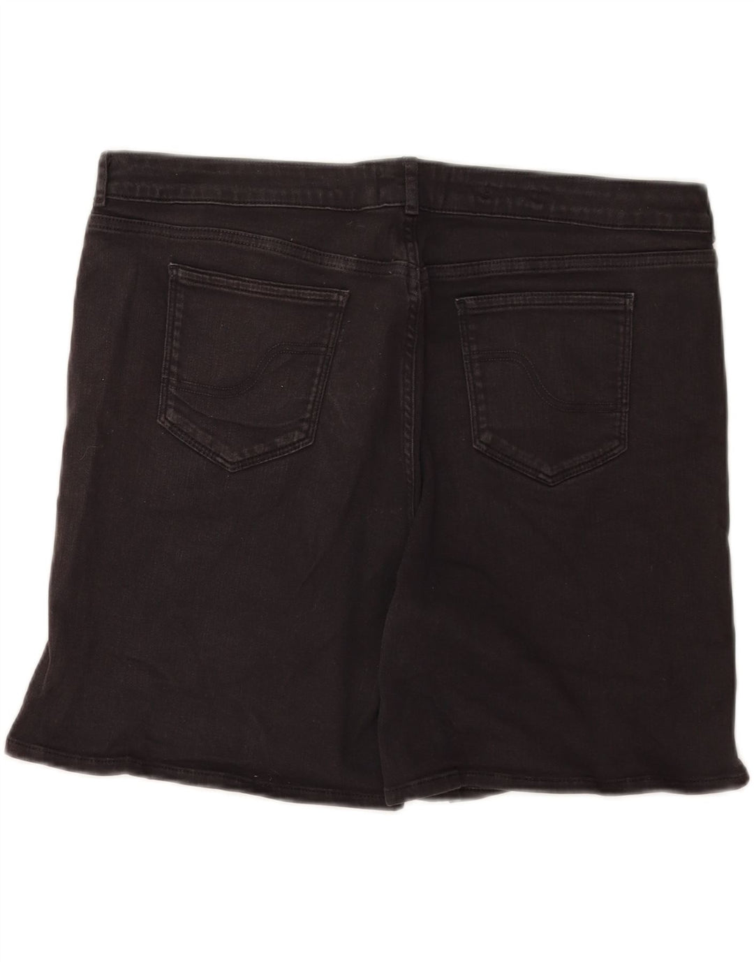Damskie spodenki jeansowe Fat Face UK 16, duże, W38, czarne, bawełniane