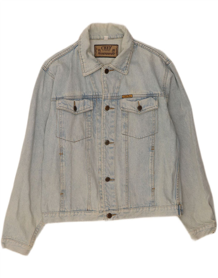 CHEF Boys Denim Jacket 15-16 Years Blue Vintage Chef and Second-Hand Chef from Messina Hembry 