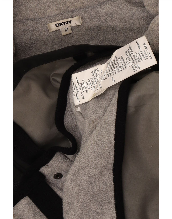 Kurtka wiatrówka chłopięca Dkny 11-12 lat, czarna, bawełniana