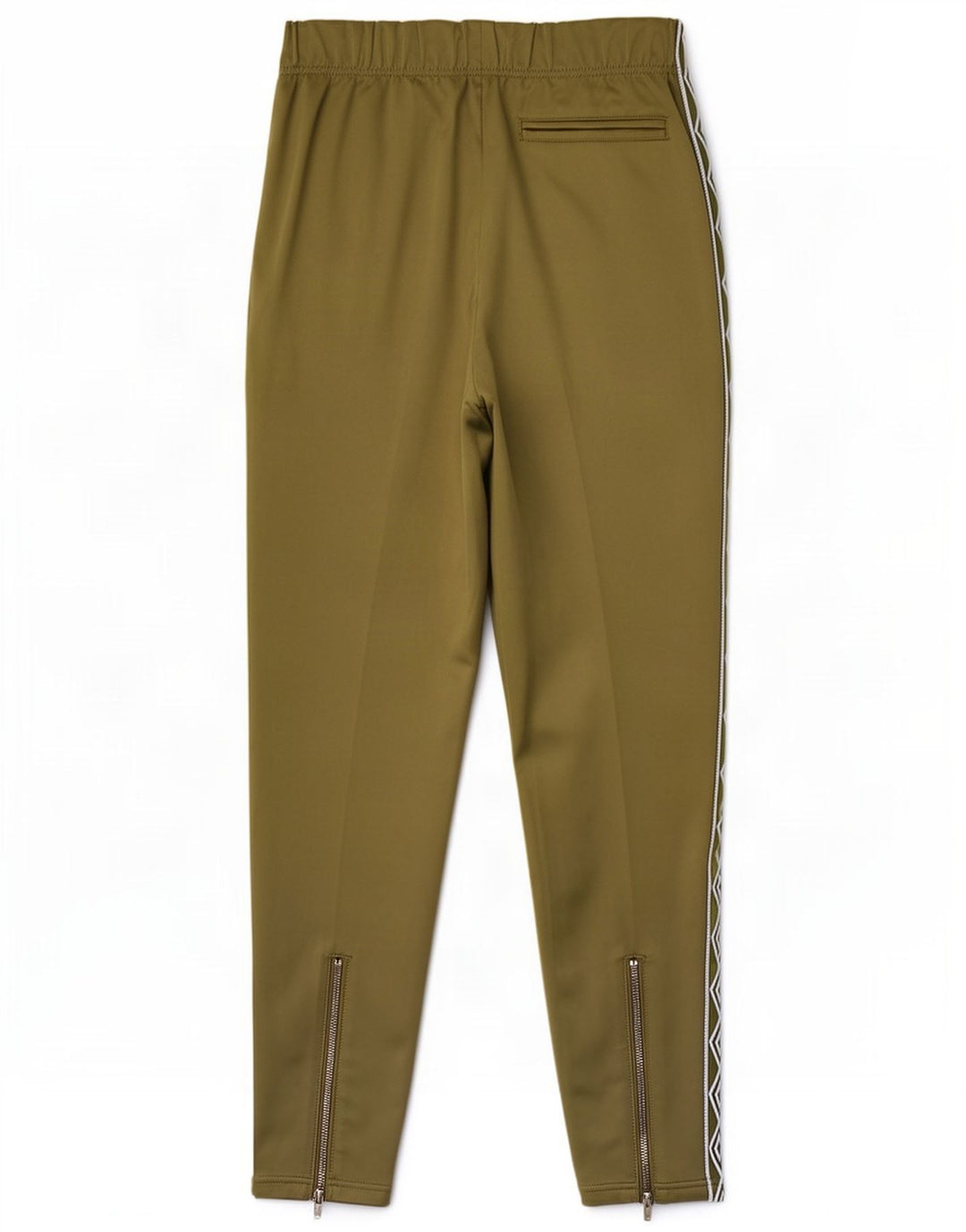 Męskie spodnie dresowe Umbro z grafiką, średni khaki, poliester
