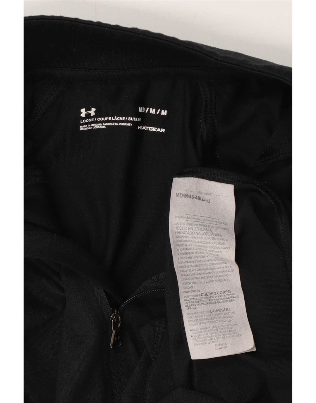 Damski dres Under Armour Graphic Pullover Top UK 12 Średni czarny