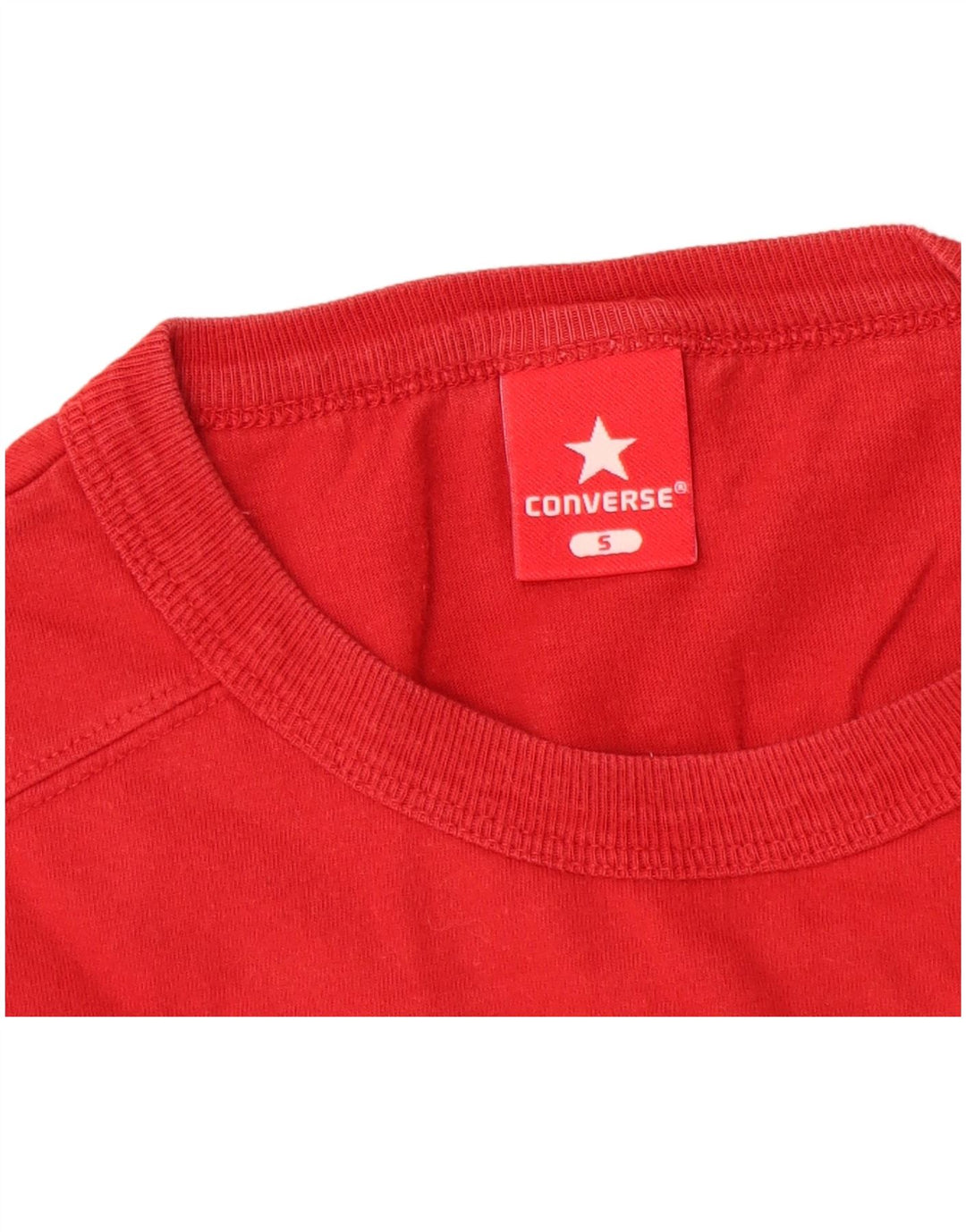 Converse Męska kamizelka All Star Graphic Top, mała, czerwona, bawełniana