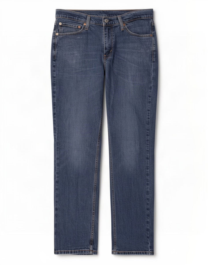 Męskie jeansy Levi's 511 Slim W32 L32 Niebieska bawełna