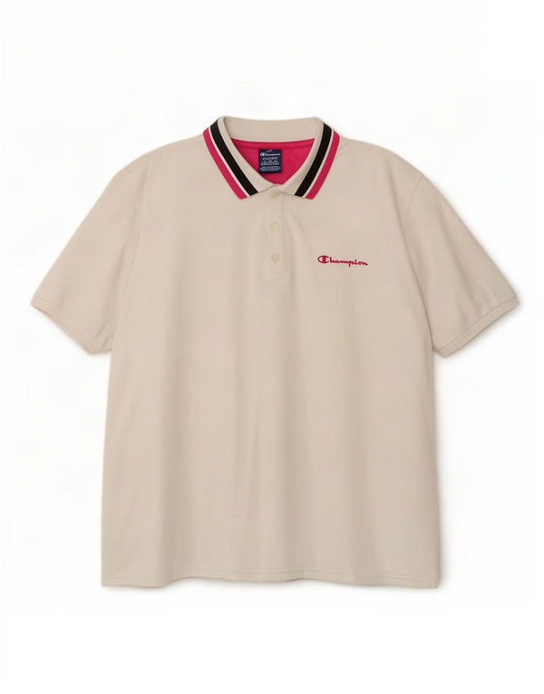 Damska koszulka polo Champion UK 18 XL Biała