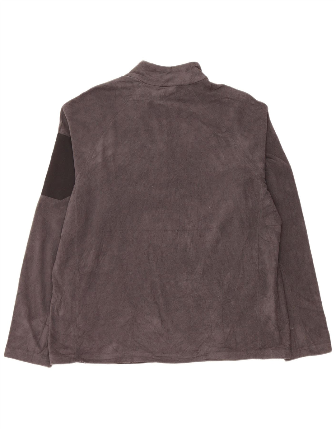 Męski sweter polarowy EDDIE BAUER z zamkiem błyskawicznym XL, szary poliester