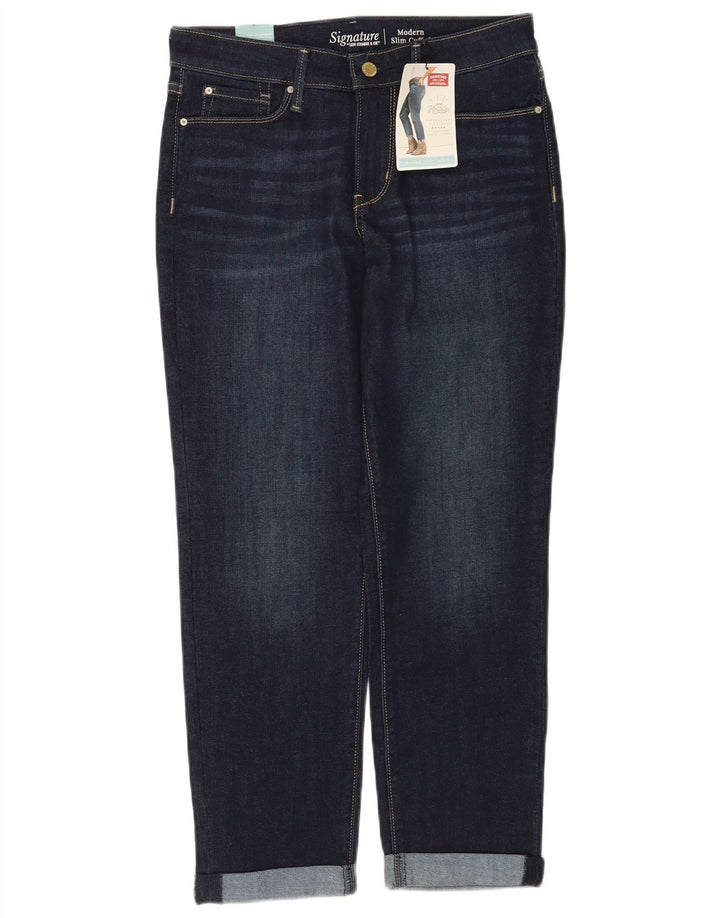 Damskie jeansy Levi's Signature Modern Slim Jeans US 8 Medium W29 L26 Granatowe