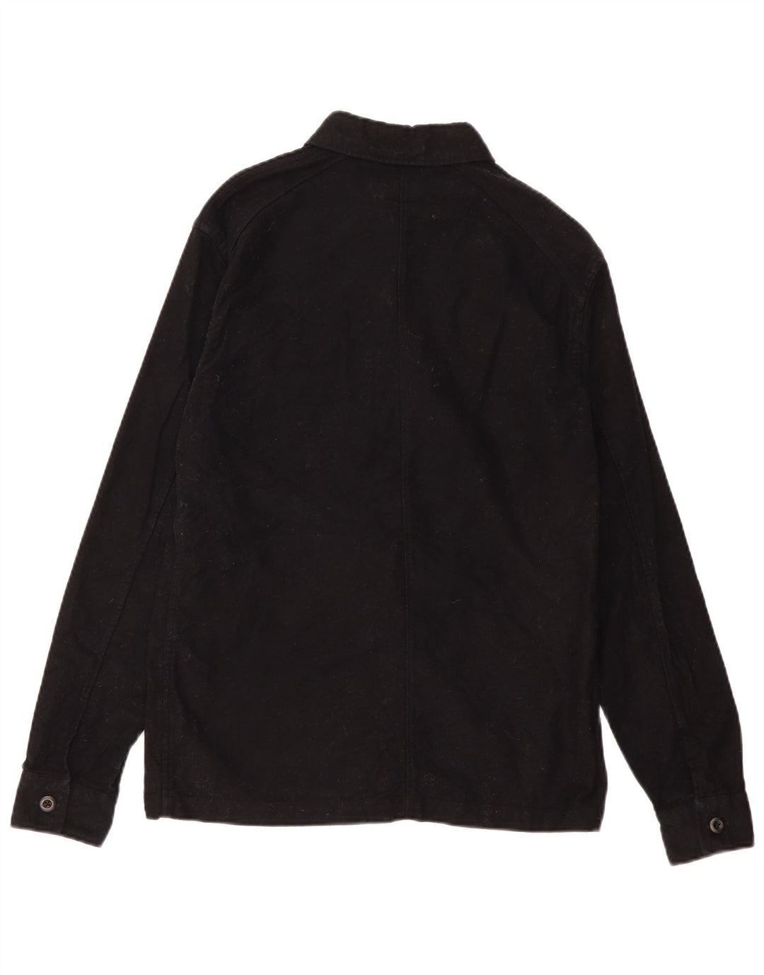 Koszula męska All Saints, mała, czarna, bawełniana