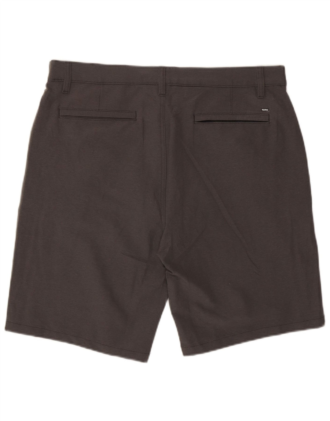 Męskie spodenki chino Hurley W36 duże, szare, poliakrylowe