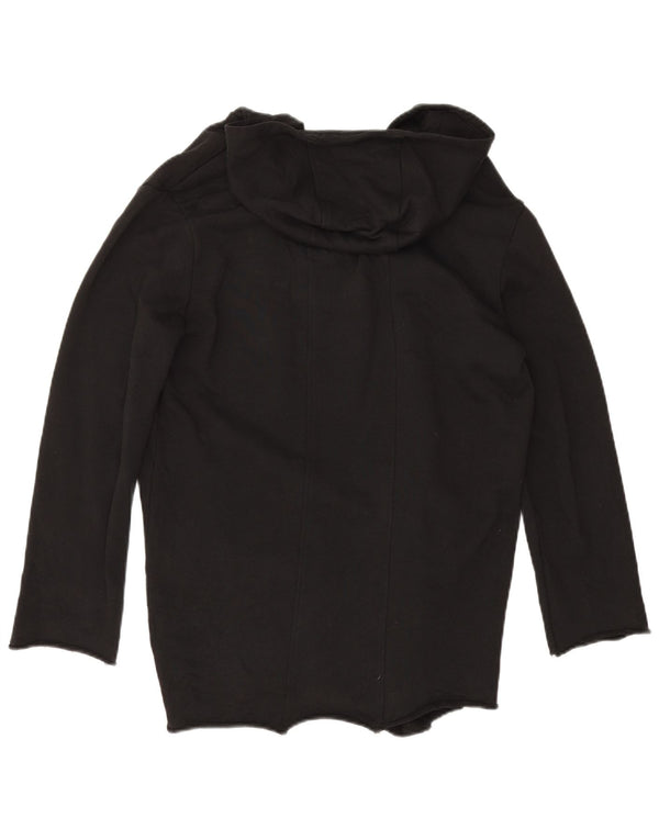 Damski sweter oversize z kapturem i otwartym kardiganem Zara UK 10 Small Black